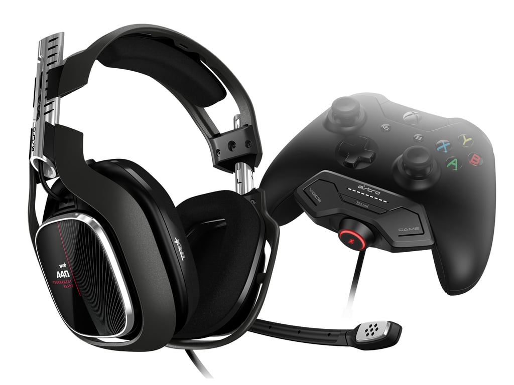 ASTRO Gaming A40 TR + MixAmp M80 Casque Avec fil Arceau Jouer Noir, Argent - Neuf