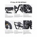 Bicicleta de montaña eléctrica ENGWE M1 de 20 pulgadas con batería de 48 V y 28,6 Ah