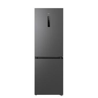 Réfrigérateur congélateur en bas TCL RP340BSD1 340 L No Frost Gris quartz, froid ventilé, écran tactile, super congélation/réfrigération, 35 dB, pose libre