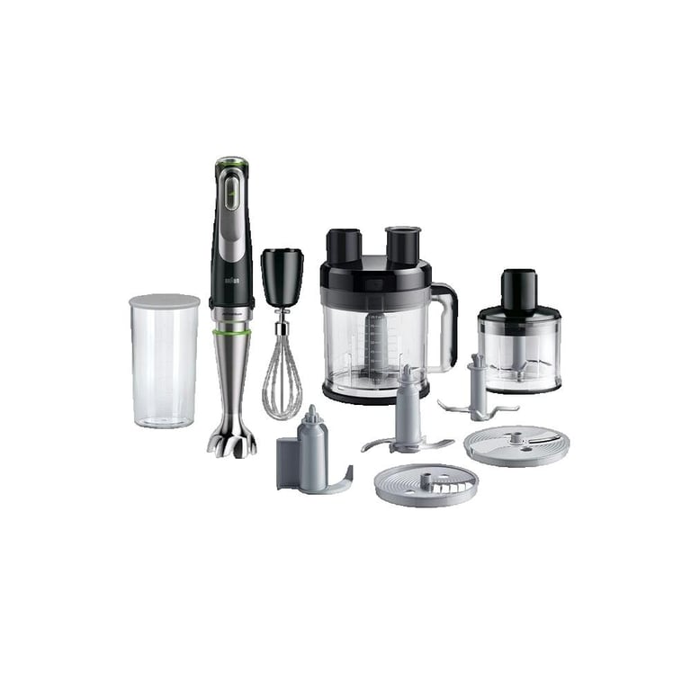 Mélangeur à Purée Braun MQ9195XLI – 1200W, 2L, Inox, 4 Lames - vue 4