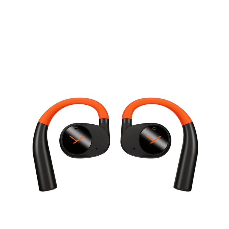 Beyerdynamic VERIO 200 Sport Casque Sans fil Open-ear Musique/Quotidien USB Type-C Bluetooth Noir, Orange - Neuf