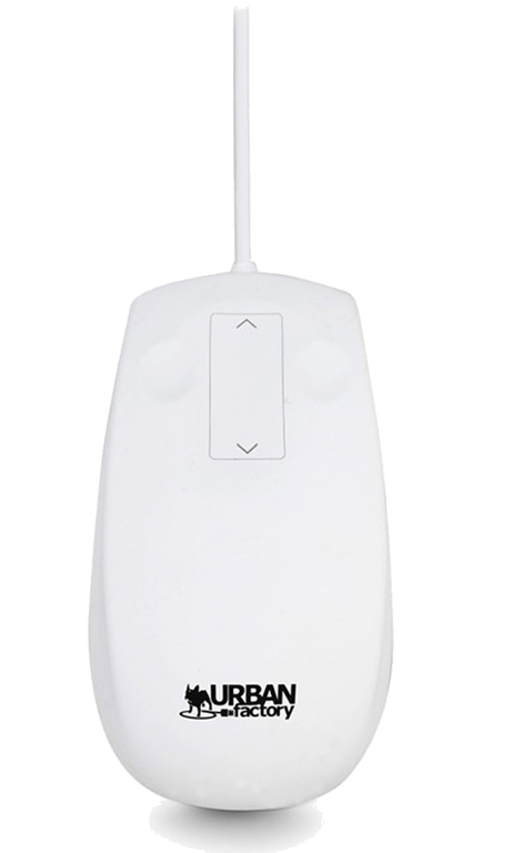 Souris filaire étanche Urban Factory Sanee (Blanc)