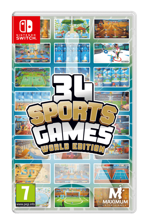 34 Sports Games World Edition Jeu Nintendo Switch - vue 1