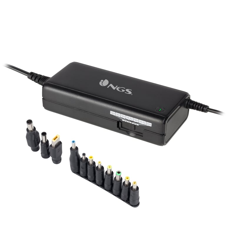 NGS Ban adaptateur de puissance & onduleur Intérieure 90 W Noir - Neuf