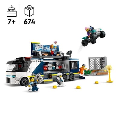Laboratorio di Criminologia Mobile Lego City 60418