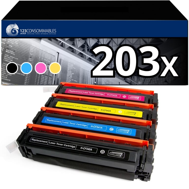 Pack 4 Toners compatibles HP Neuf