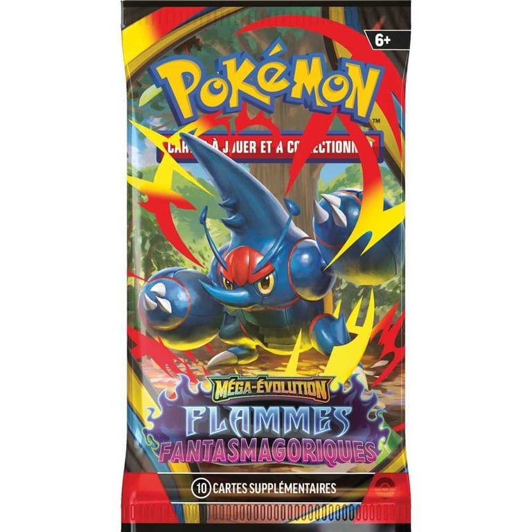 Carte à collectionner Pokémon EV12 Booster Sleeve Modèle aléatoire