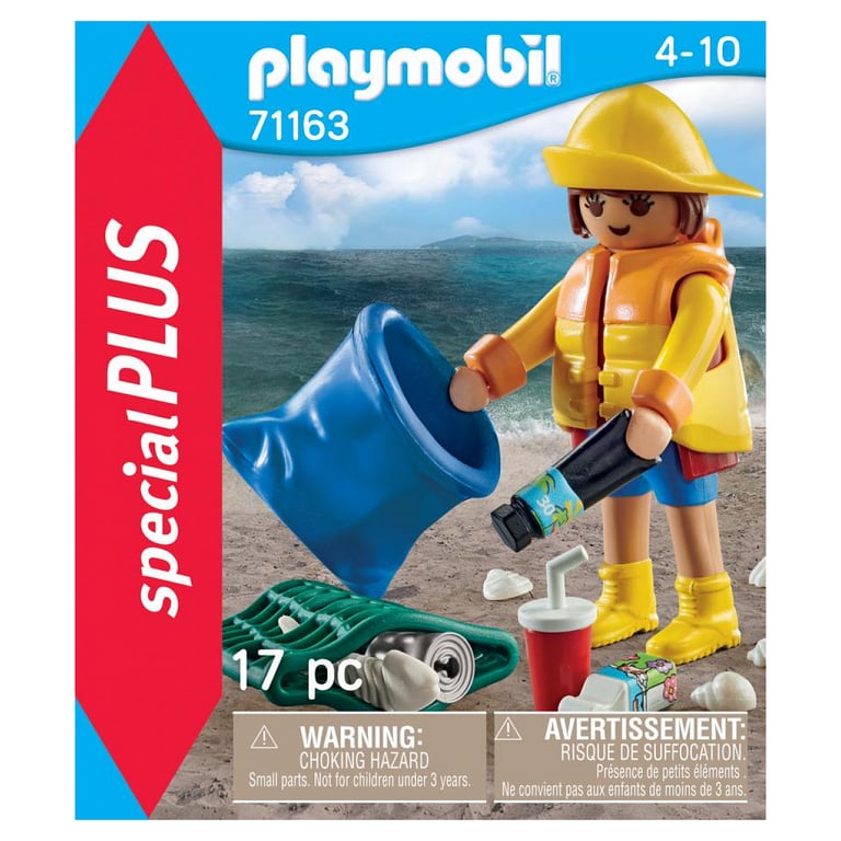 Bénévole Ramassage Déchet 71163 Playmobil La Boîte