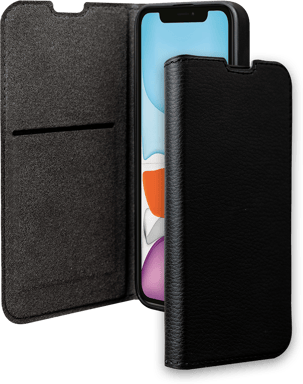 Portafoglio Folio per iPhone 11 nero - 65% plastica riciclata Certificato GRS Bigben
