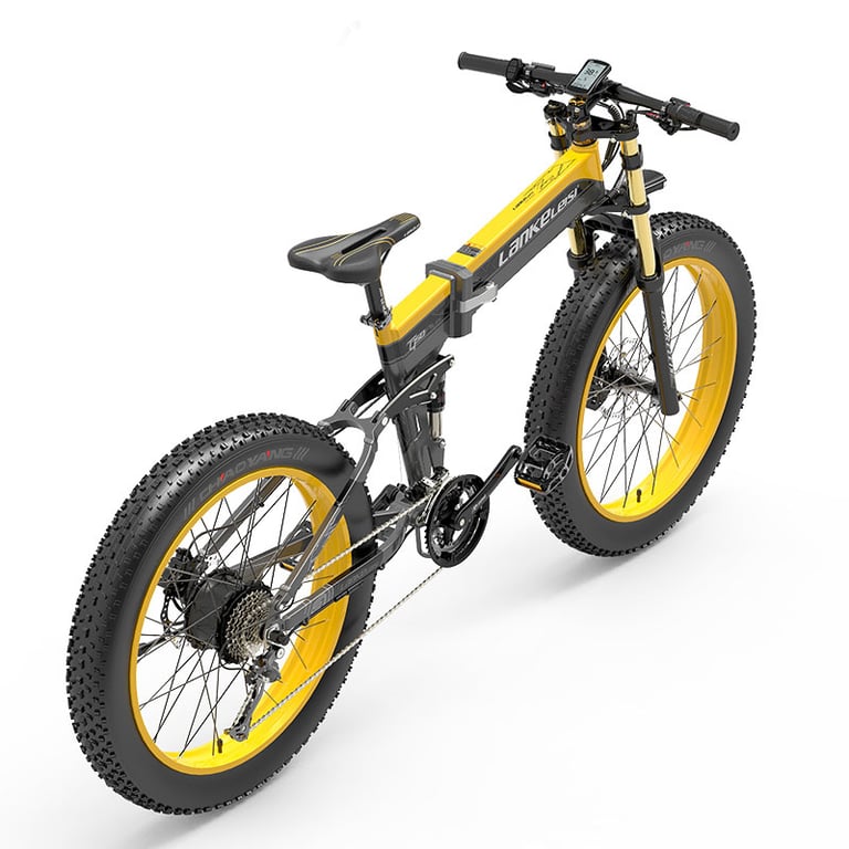 VTT Électrique LANKELEISI XT750 Plus – Moteur 500 W, Batterie 48 V 14,5 Ah - vue 5