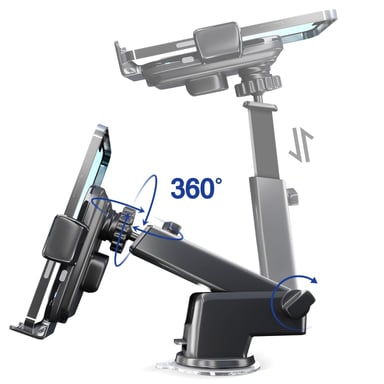 Supporto auto caricatore wireless fissaggio ventosa bocchetta aria