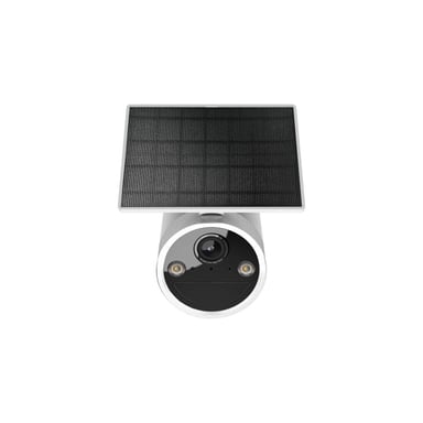 Caméra de surveillance extérieure TP-Link Tapo C465 4G Wi-Fi IP65 avec panneau solaire 8 MP microSD 512 Go Blanc