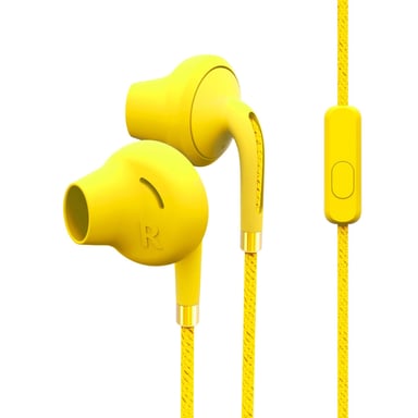Energy Sistem Style 2+ Casque Avec fil Ecouteurs Appels/Musique Jaune