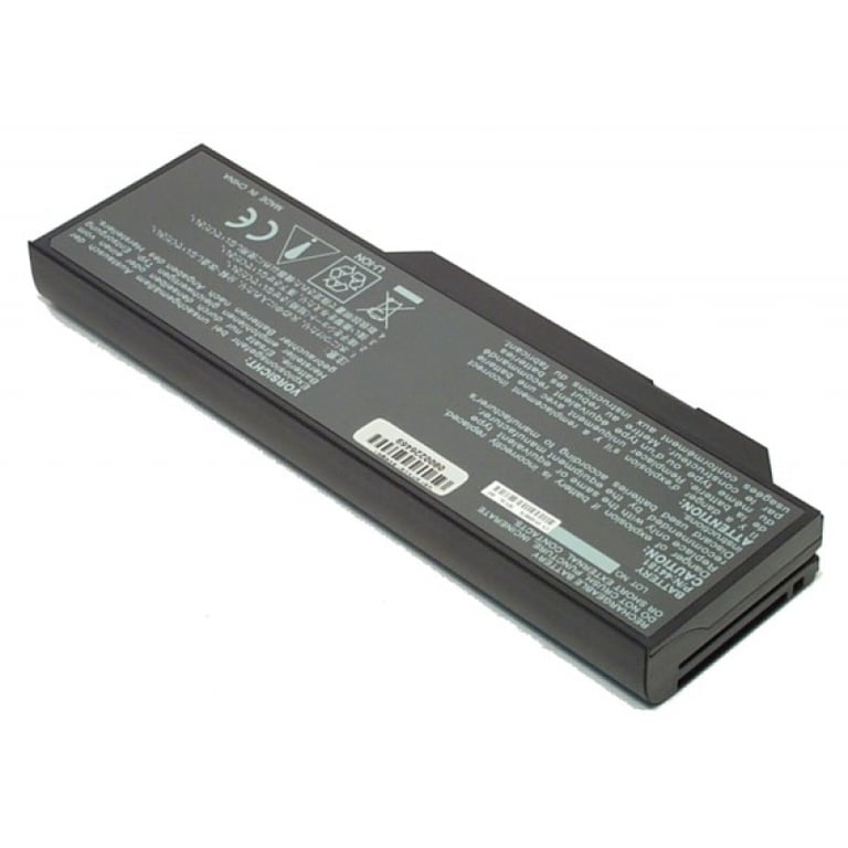 Batería LiIon, 10.8V, 6600mAh para MEDION Akoya P8610 MD97320, Batería de alta capacidad
