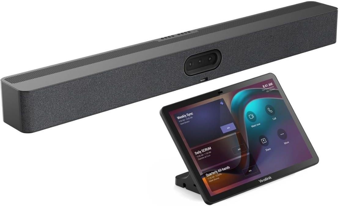 Yealink MeetingBar A50 + CTP25 Sistema Videoconferenza Gruppo 50MP Zoom 8x - vue 2