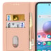 Funda para Xiaomi Redmi Note 10 Pro Tarjetero Soporte Vídeo Champán