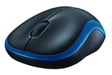 LOGITECH - ratón óptico inalámbrico - M185 Azul