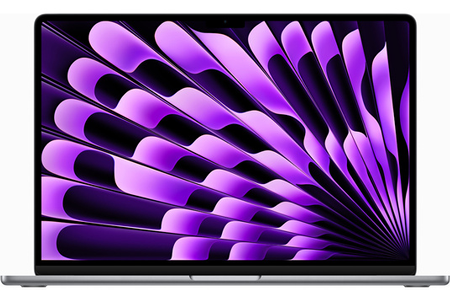 MacBook Air M2 Puce M2 (15.3") 38,9 cm Ordinateur portable 8 Go 512 Go SSD Wi-Fi  6 (802.11ax) macOS Ventura, Gris sidéral