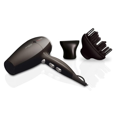 Asciugacapelli Ga Ma GH3318 2200 W 2 velocità Nero ceramica