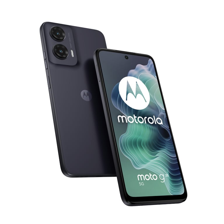 Motorola Moto G35 (5G) 128 Go, Noir, Débloqué - Très Bon État