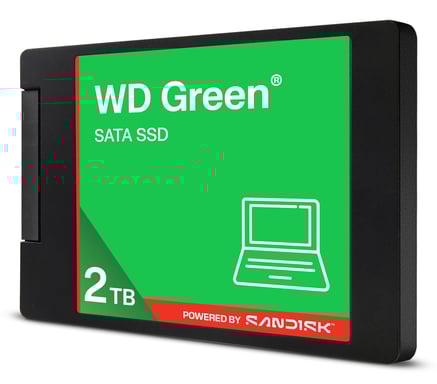 Western Digital Green WDS100T5G0A 2 To 2.5'' Série ATA III 3D NAND