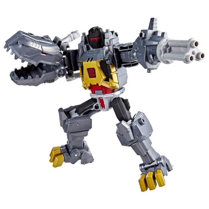 Transformers Grimlock Morsure et combat, figurine de 22,5 cm, Transformers CYBERWORLD, des 6 ans - Neuf