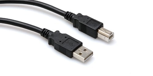 Hosa Technology USB-205AB câble USB USB 2.0 1,5 m USB A USB B Noir