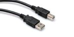 Hosa Technology USB-205AB câble USB USB 2.0 1,5 m USB A USB B Noir