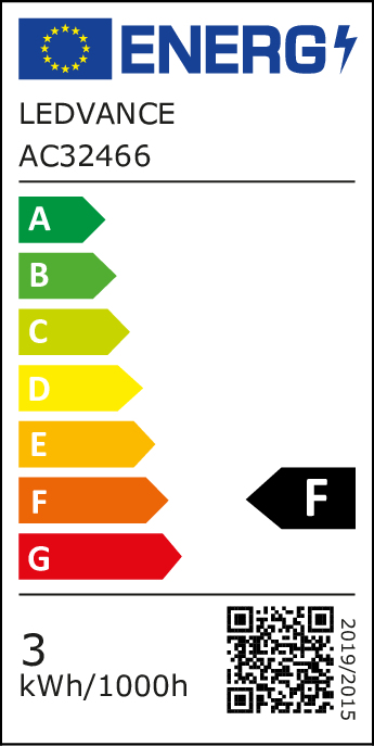 Osram Retrofit Classic B lámpara LED Blanco cálido 2700 K 2,5 W E14 G