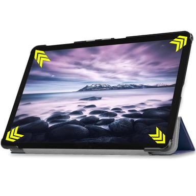 imoshion Coque tablette Trifold pour Samsung Galaxy Tab A 10.5 (2018) - Bleu foncé