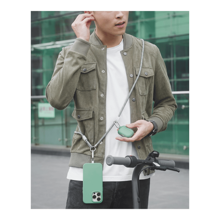 RhinoShield Lanière Dragonne tressée Fabriquée à partir de matériaux recyclés longueur ajustable dragonne résistante couleurs tendances Adaptateur pour lanière de téléphone inclus Or Neuf - vue 2