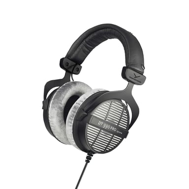 Beyerdynamic DT 990 PRO Cuffie cablate Musica ad archetto Nero, Grigio