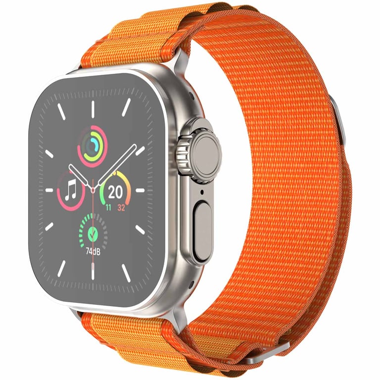imoshion Bracelet en nylon Alpine pour Apple Watch Series 1 á 10 / SE / Ultra 2 44454649 mm Neuf - vue 10
