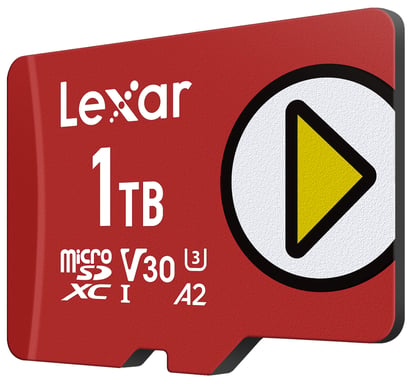 Lexar LMSPLAY001T-BNSNG mémoire flash 1 To MicroSDXC UHS-I Classe 10