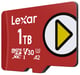 Lexar LMSPLAY001T-BNSNG mémoire flash 1 To MicroSDXC UHS-I Classe 10