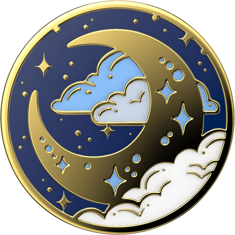 PopSockets Grip Enamel Fly Me To The Moon