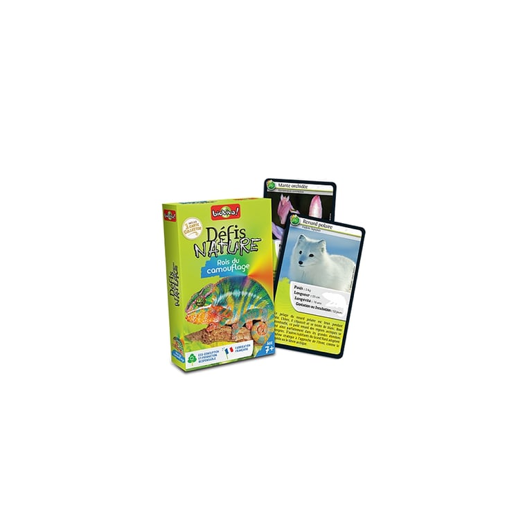 Jeu de société Défense Nature : Rois du Camouflage pour toute la famille - Neuf