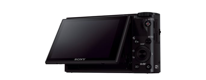 Sony Cyber-shot DSC-RX100M3 Cámara compacta negra con visor electrónico y sensor CMOS apilado de 20,1 megapíxeles