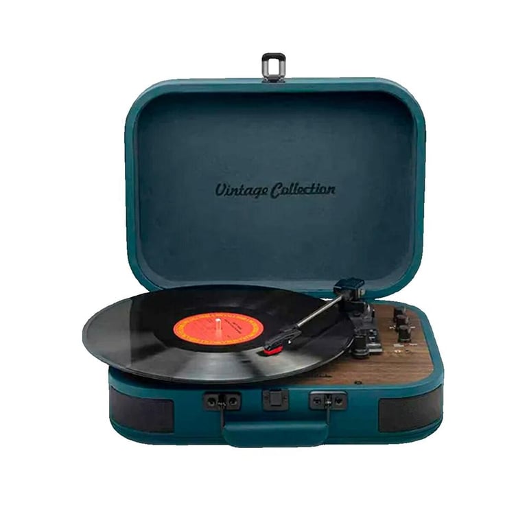 Muse MT-201 OB platine Tourne-disque à entraînement direct Bleu Automatique - Neuf