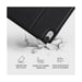 Étui Folio pour Apple iPad Air 10.9'' Motifs Night Sky Blanc / Noir