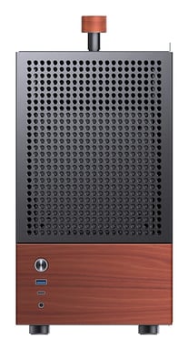Jonsbo T6 Midi Tower Noir, Bois