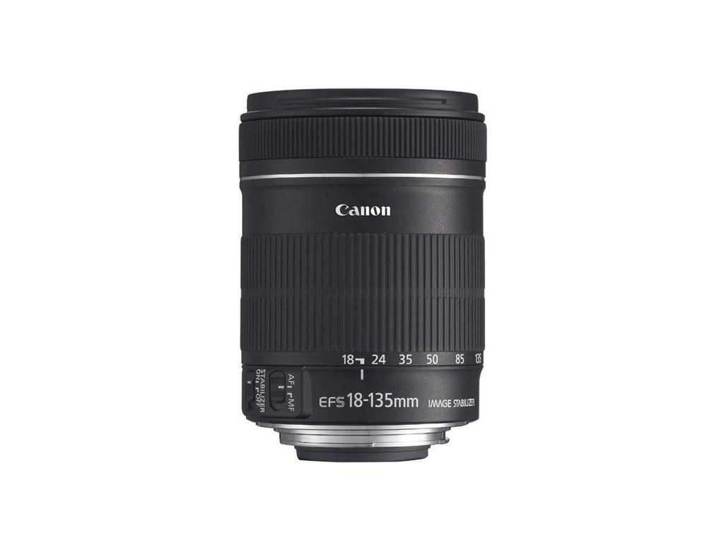 Objectif Canon EF Fonction Zoom 18 135 mm f3.5 5.6 IS - vue 2