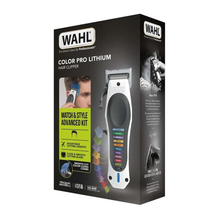 Tondeuse à cheveux WAHL ColorPro Cordless Lithium 240 V 120 min / - vue 4
