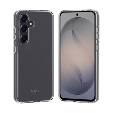 Coque hybride invisible fabriqué avec 83% de plastique recyclé pour Samsung Galaxy S26 5G, Transparente
