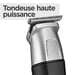 Tondeuse Homme Babyliss MT812E Noir Argent 11 en 1 Rechargeable Etanche Autonomie 4h