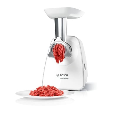 Picadora de carne SmartPower - BOSCH - MFW2500W - 350 W - 1,7 kg/min - 1 rejilla de picado - Negro