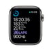 Apple Watch Series 6 OLED 44 mm Numérique 368 x 448 pixels Écran tactile 4G Graphite Wifi GPS (satellite)