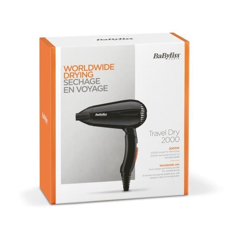 SÈCHE CHEVEUX Viaje dry 2000 1 u - vue 8