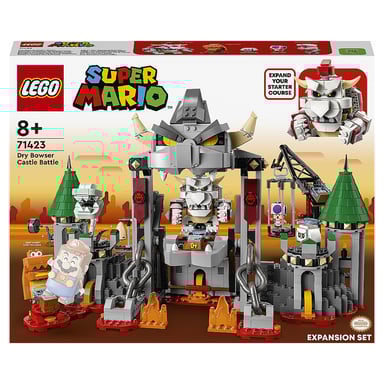 Set de expansión LEGO®: Batalla en el Castillo de Bowser Skelet (71423)
