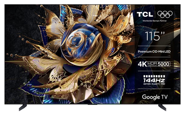 TCL X95 115X955 Max 2,92 m (115'') 4K Ultra HD Smart TV Wifi Noir 5000 cd/m²
